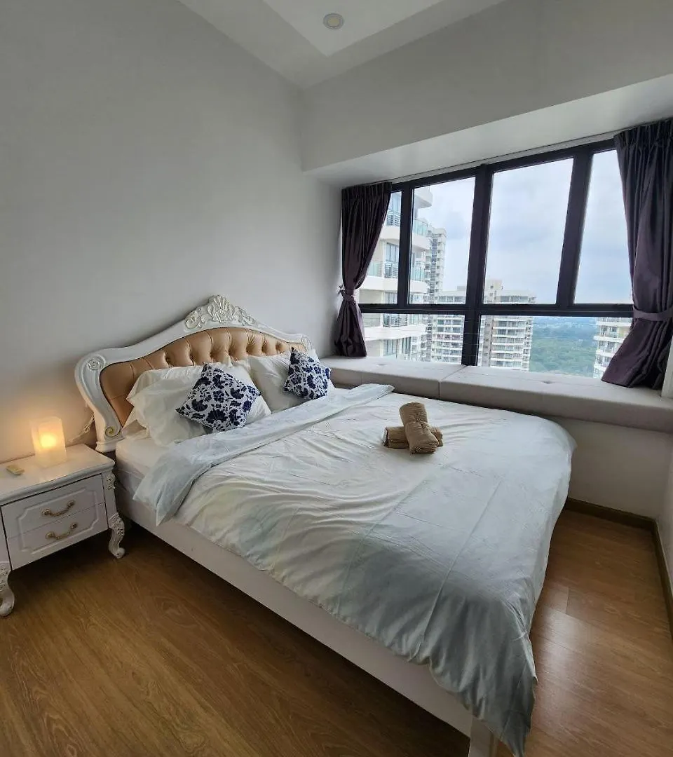 Lovell Country Garden 2 King Beds High Level Johor Bahru Lägenhet